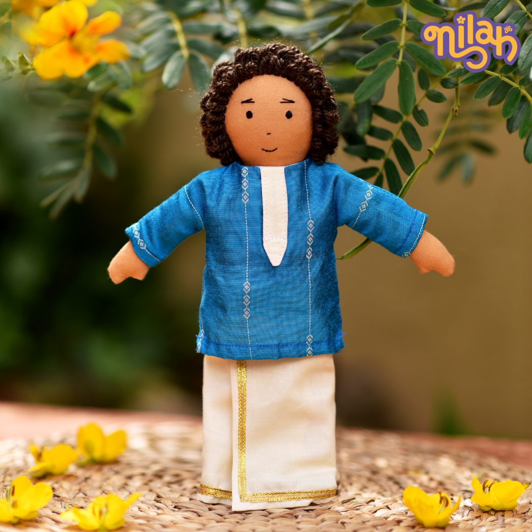 Raagu hiding sweets and spreading smiles