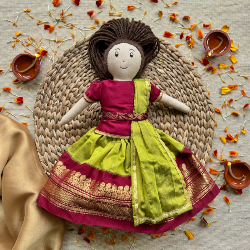 Fabric Dolls, Festive Pack, Dipali