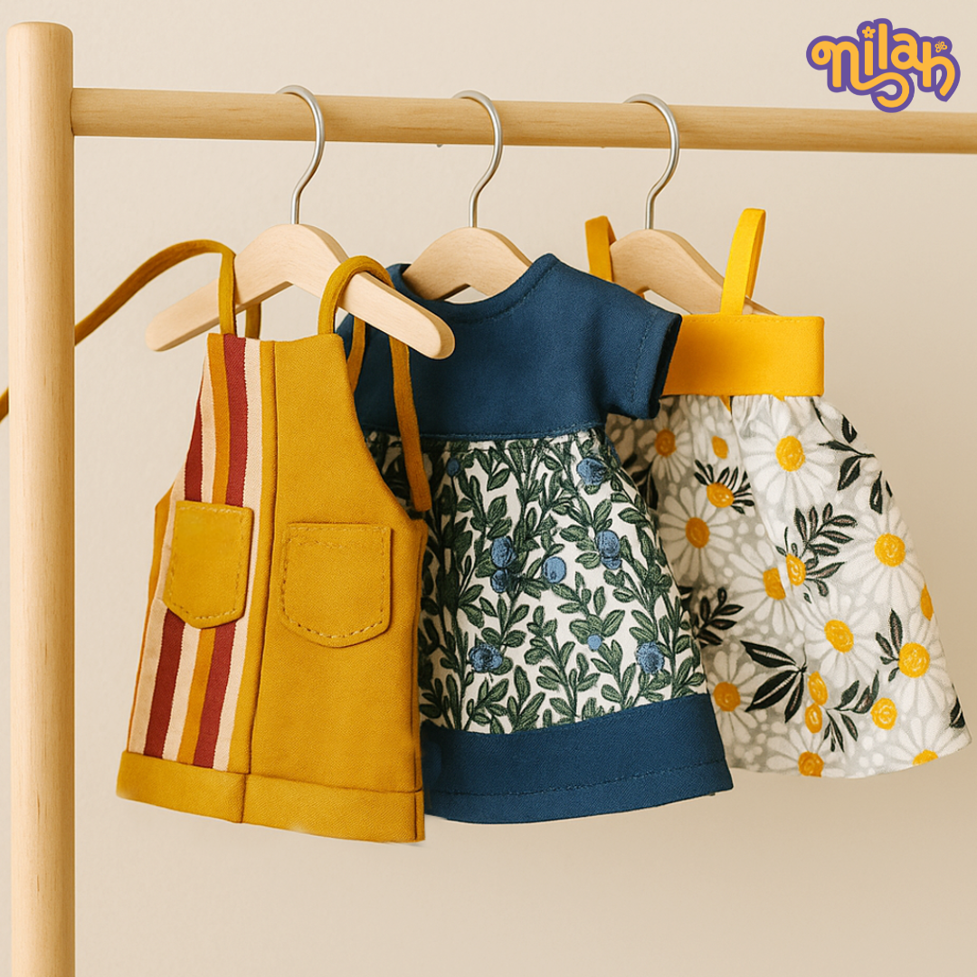 Set of 3 - Closet of stories for Nilah & Malai