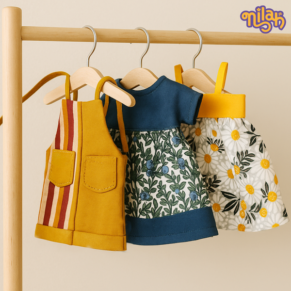 Set of 3 - Closet of stories for Nilah and Malai