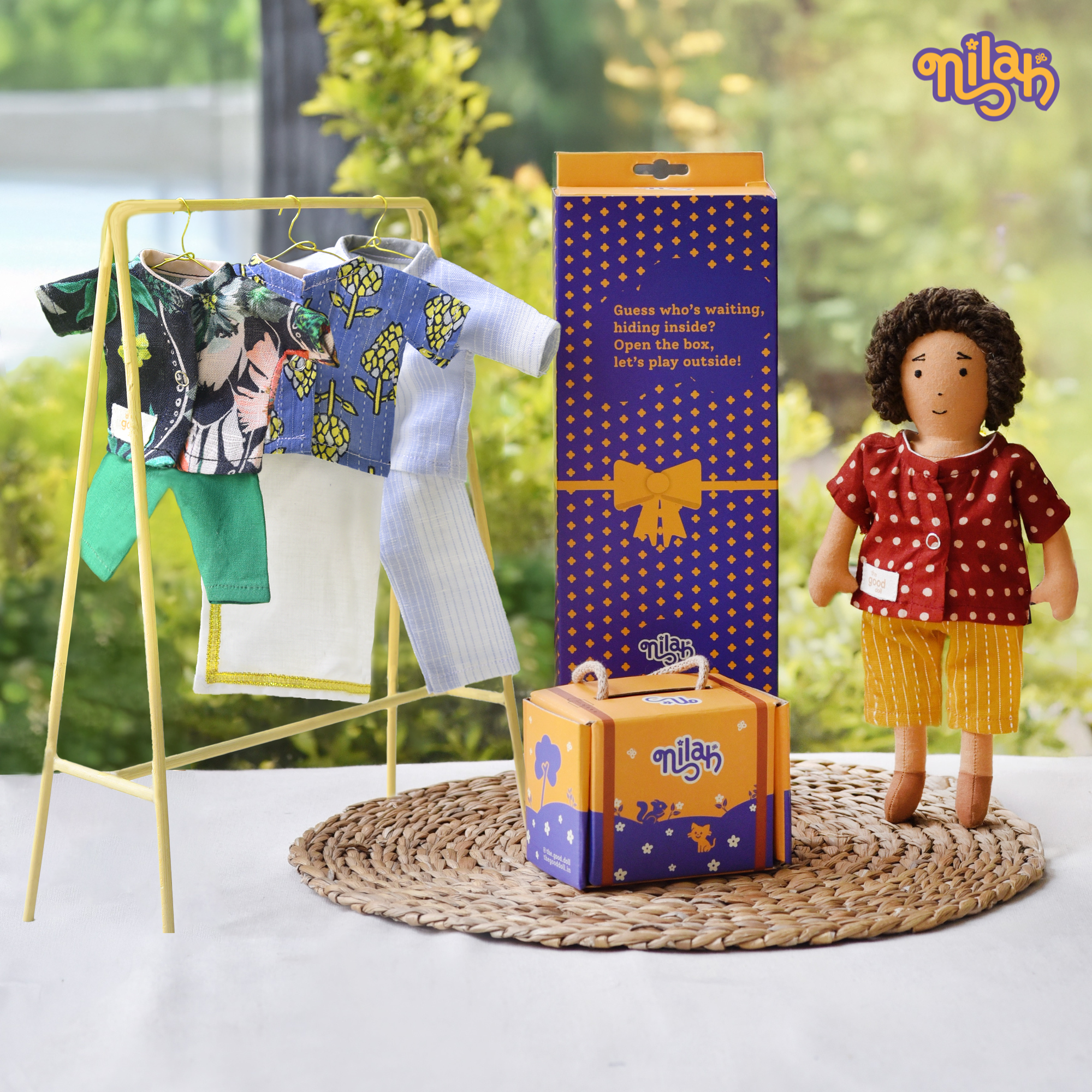 Raagu looking for his night wear