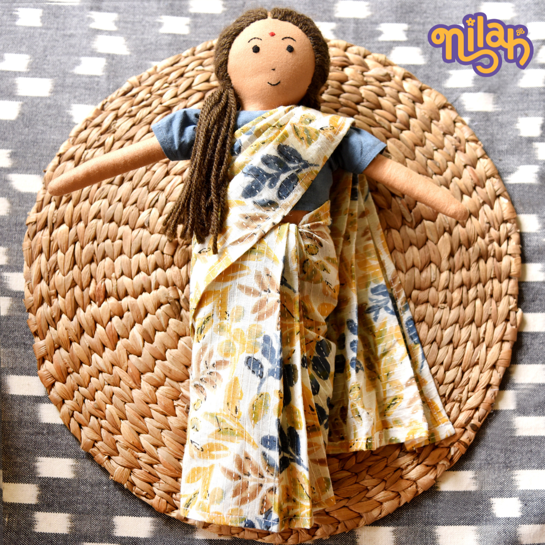 Amma working in her office