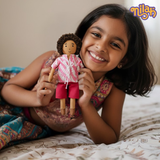 Raagu playing cricket with his friends