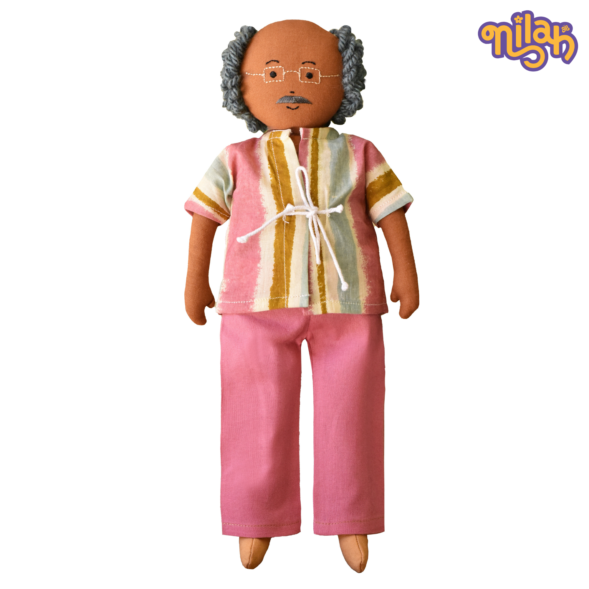 Thatha polishing his youth day scooter