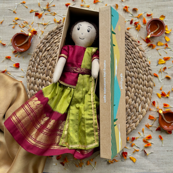 Fabric Dolls, Festive Pack, Dipali