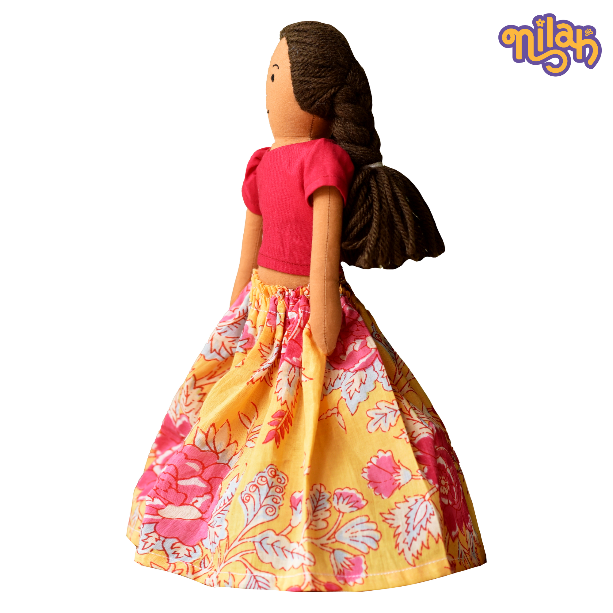 Nilah watering Appa’s garden