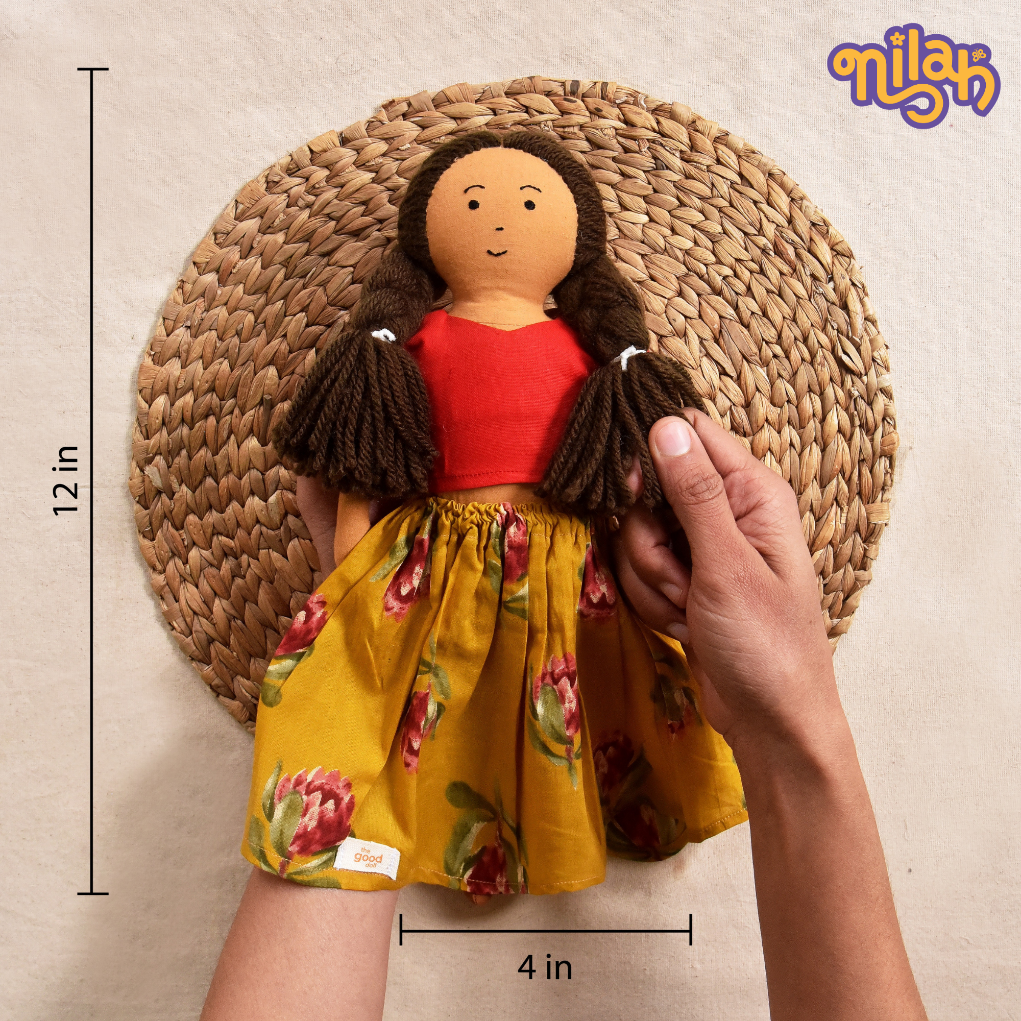 Nilah picking her look for the day