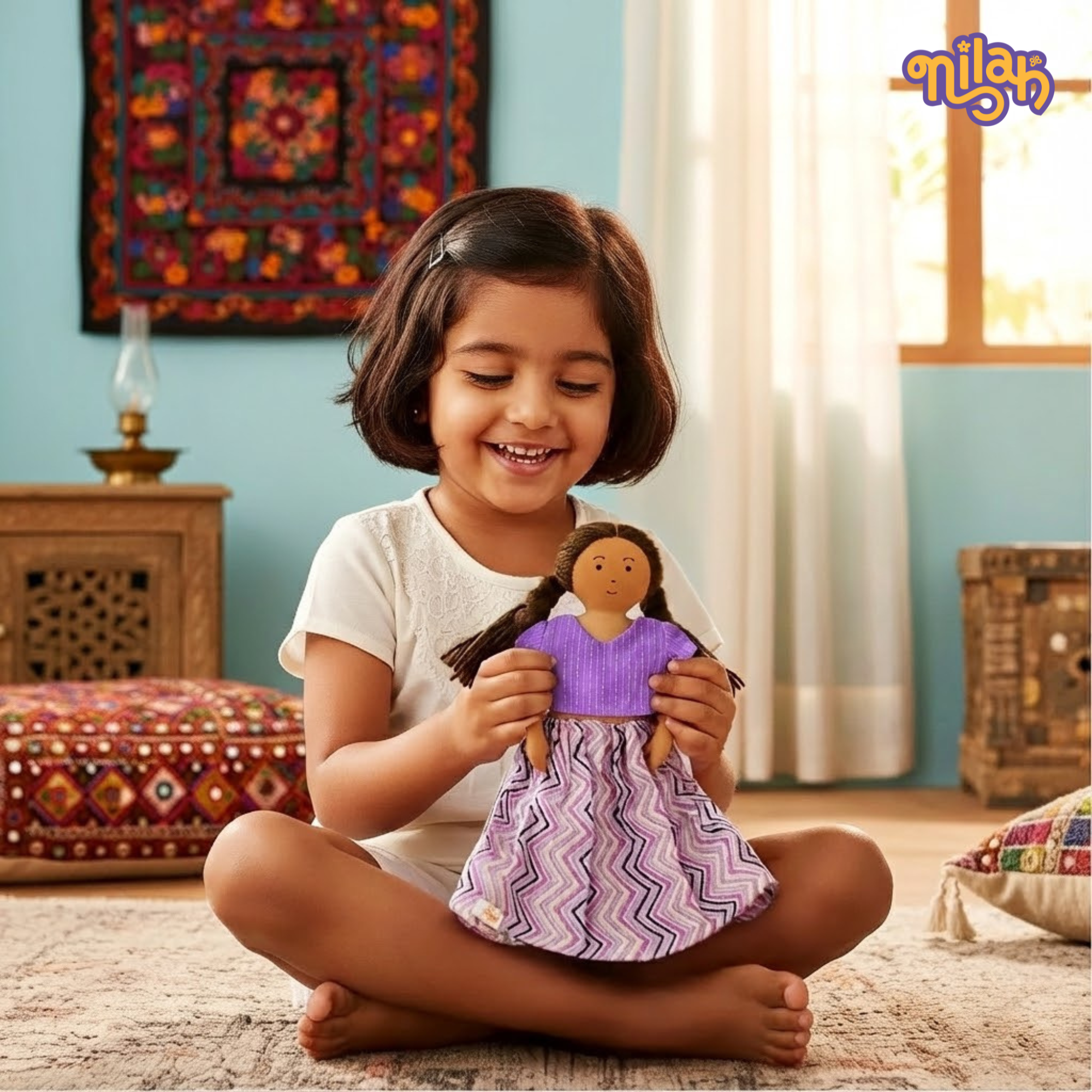 Nilah amidst the Kurunji flowers