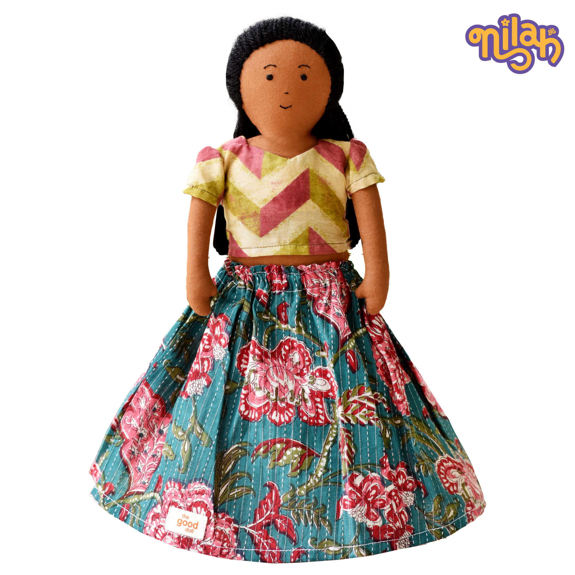 Malai doing her part of the Sunday family chores