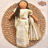 Nilah's Amma in Cream Checks