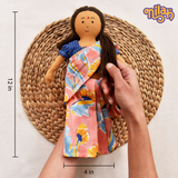 Amma drafting a letter about her business