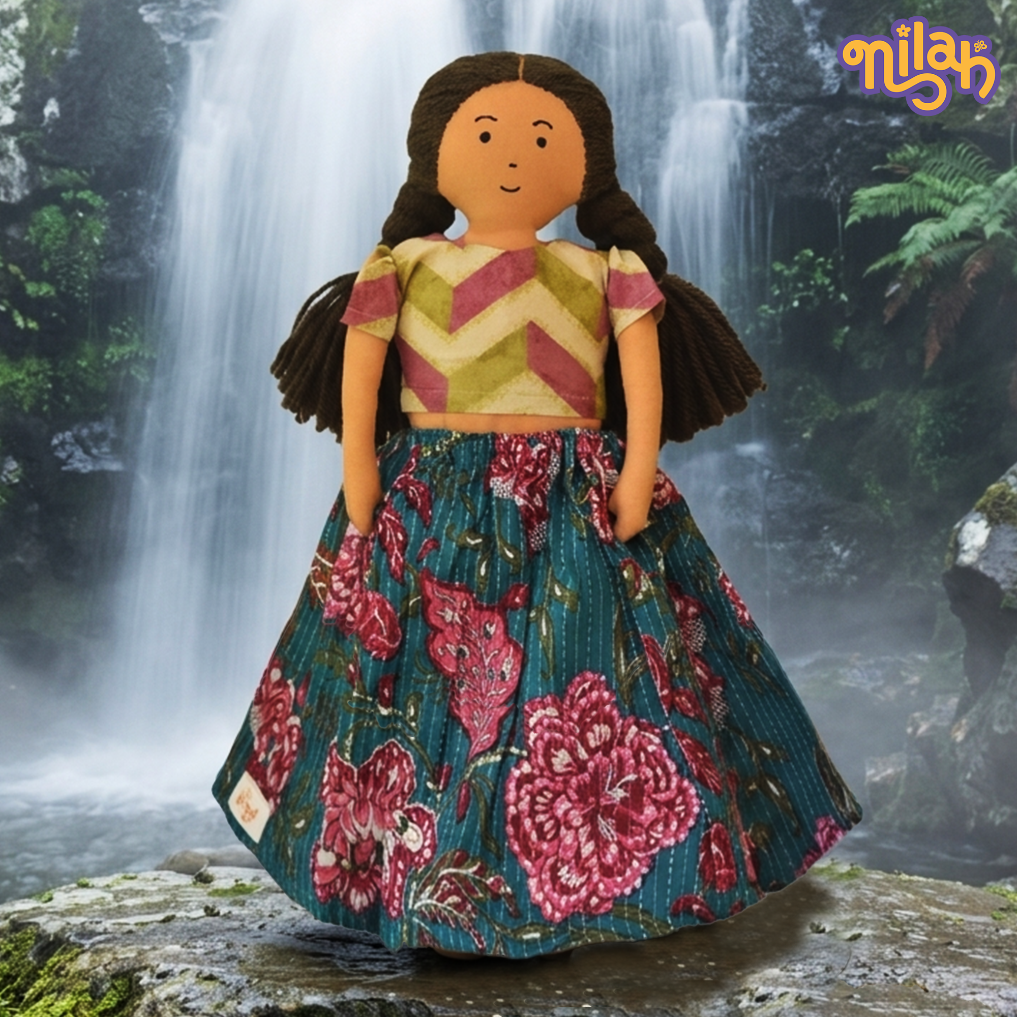 Nilah finds the Nilacombai waterfall