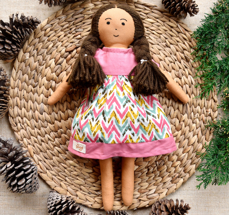 Nilah in High Waist Dress