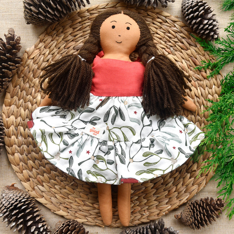 Nilah in a Tiered Dress