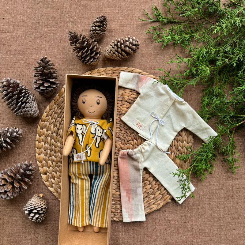 Fabric Dolls Play Set JAY The Good Doll