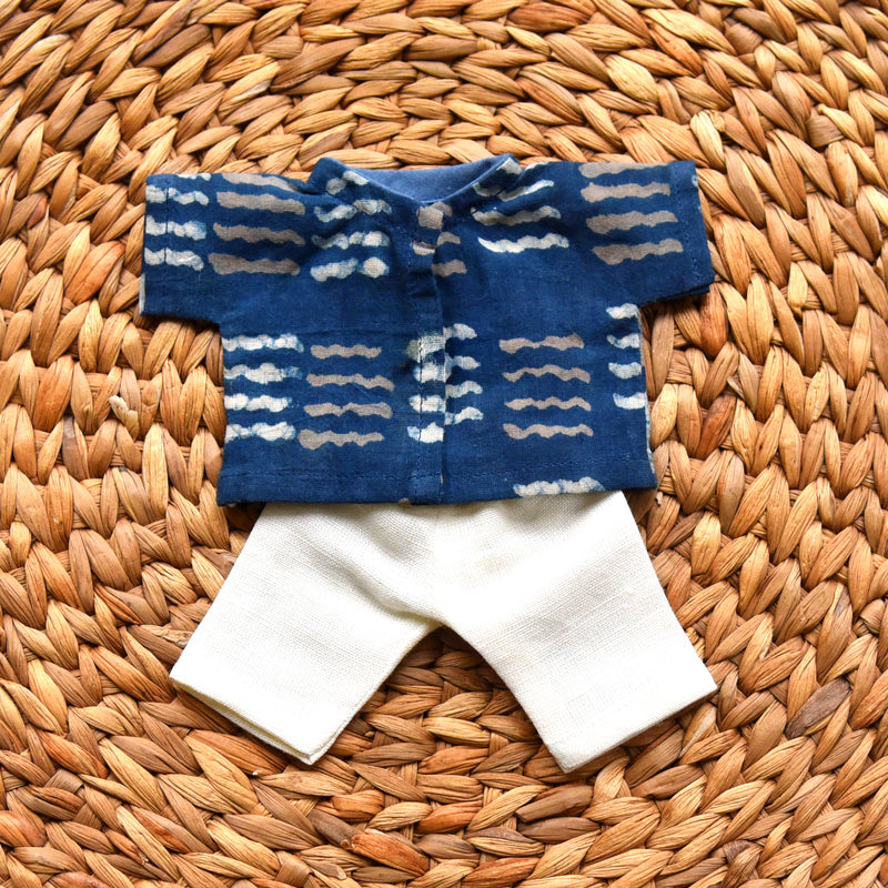 Set of 3 - R - Shirt with Shorts & Dungree