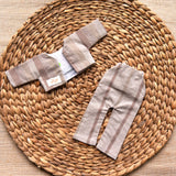 Set of 3 - R - Shirt with Shorts & Dungree