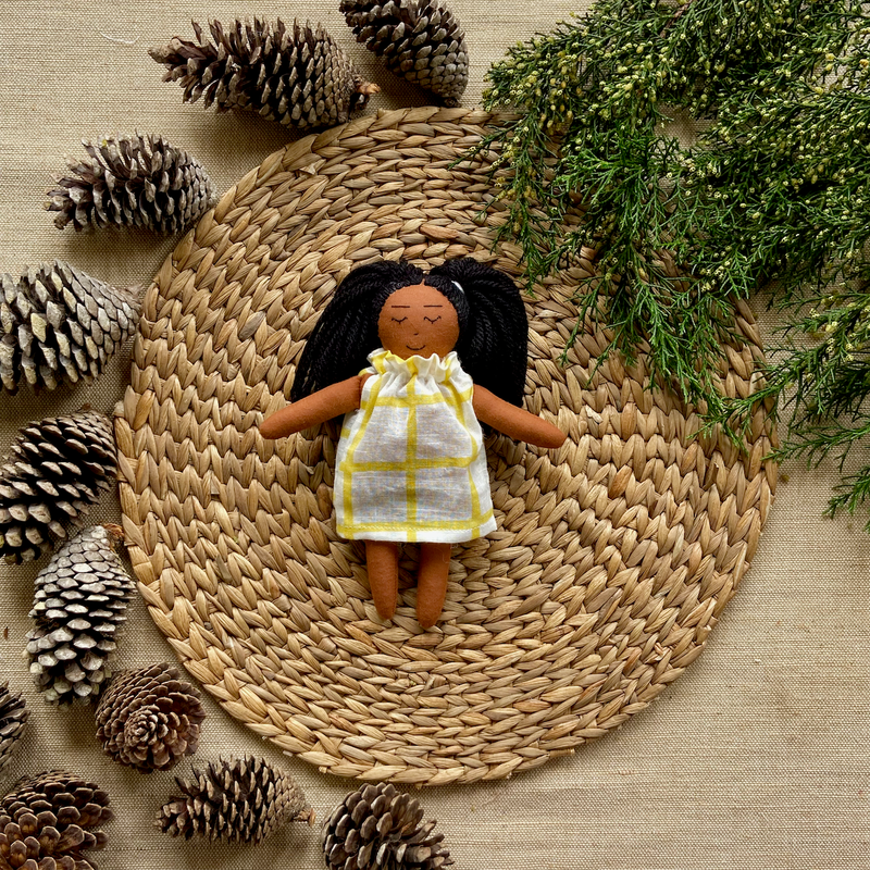 Fabric Dolls, Single Doll, Isha