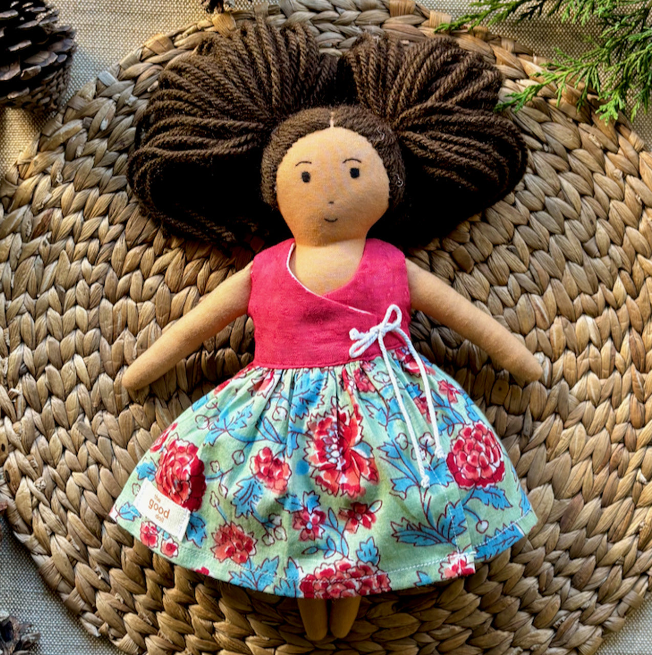 Mira playing in a park