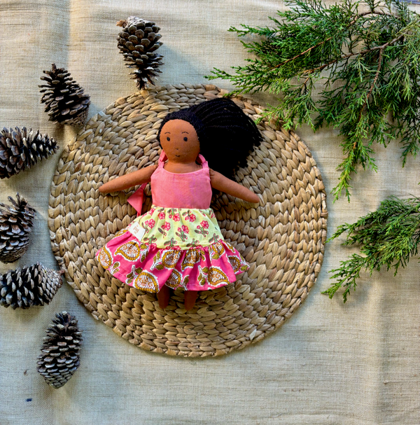 Malar - Nilah's younger sister in Tiered Dress