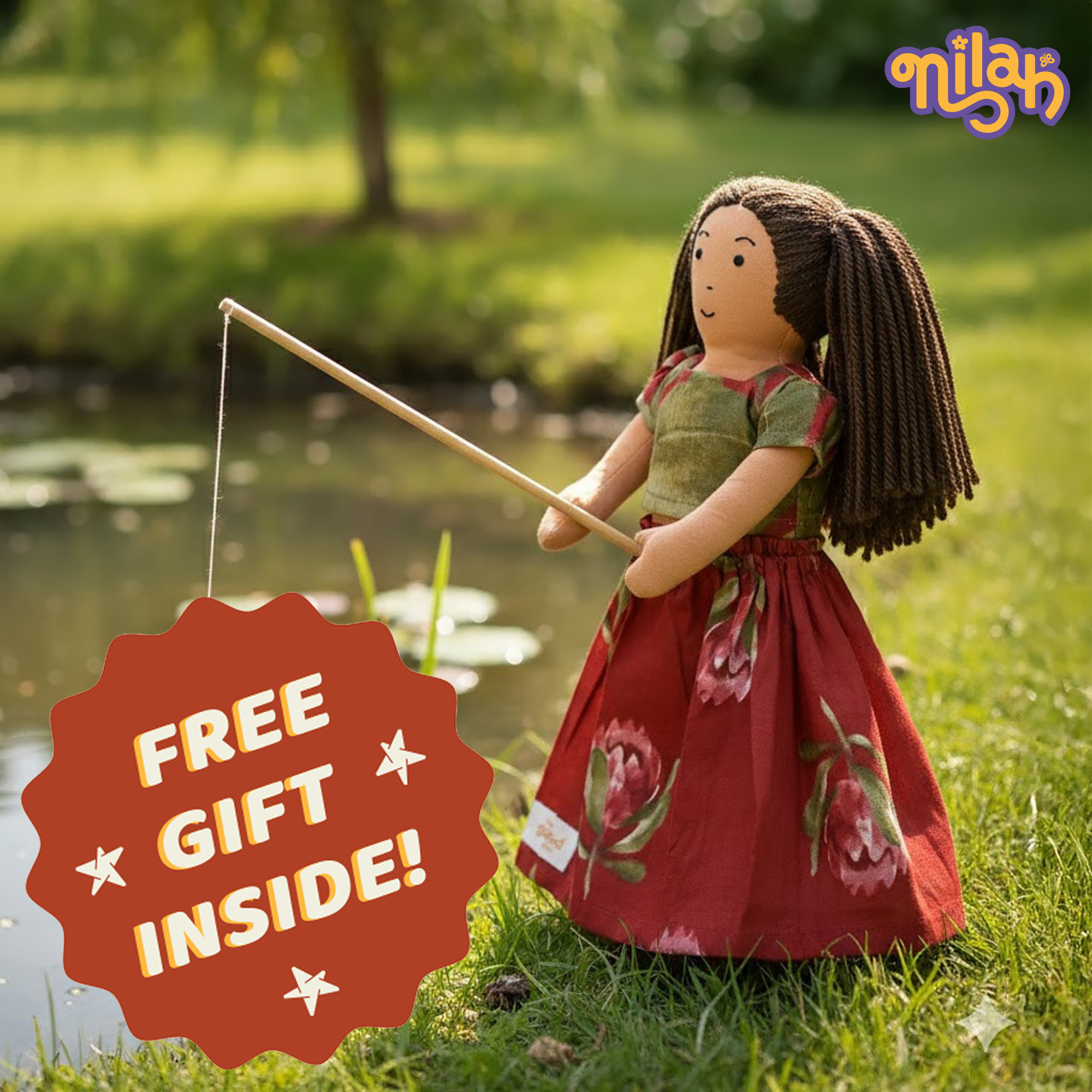 Mira fishing at the nilacombai lake