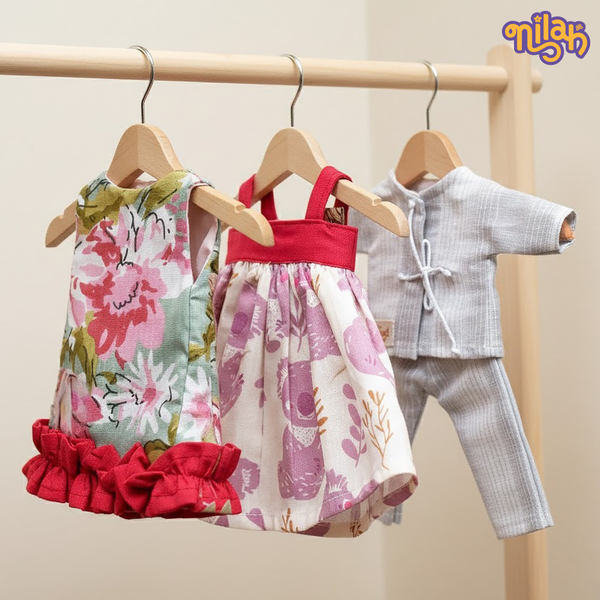 Set of 3 - Clothes for Mira & Malar for summer