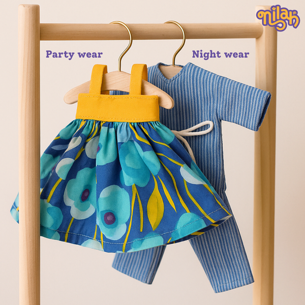 Set of 2 - Clothes for Mira & Malar going to the lake