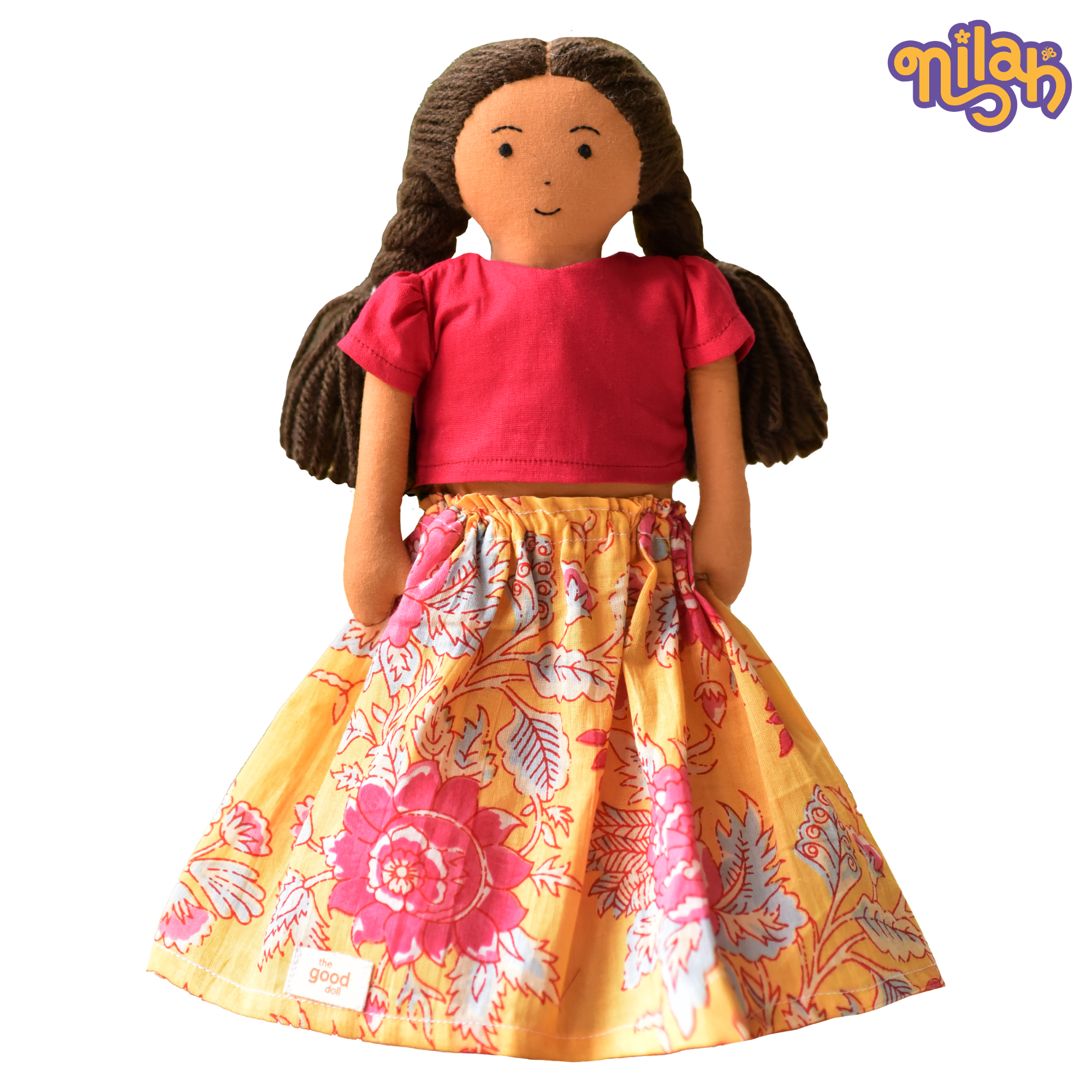 Nilah watering Appa’s garden