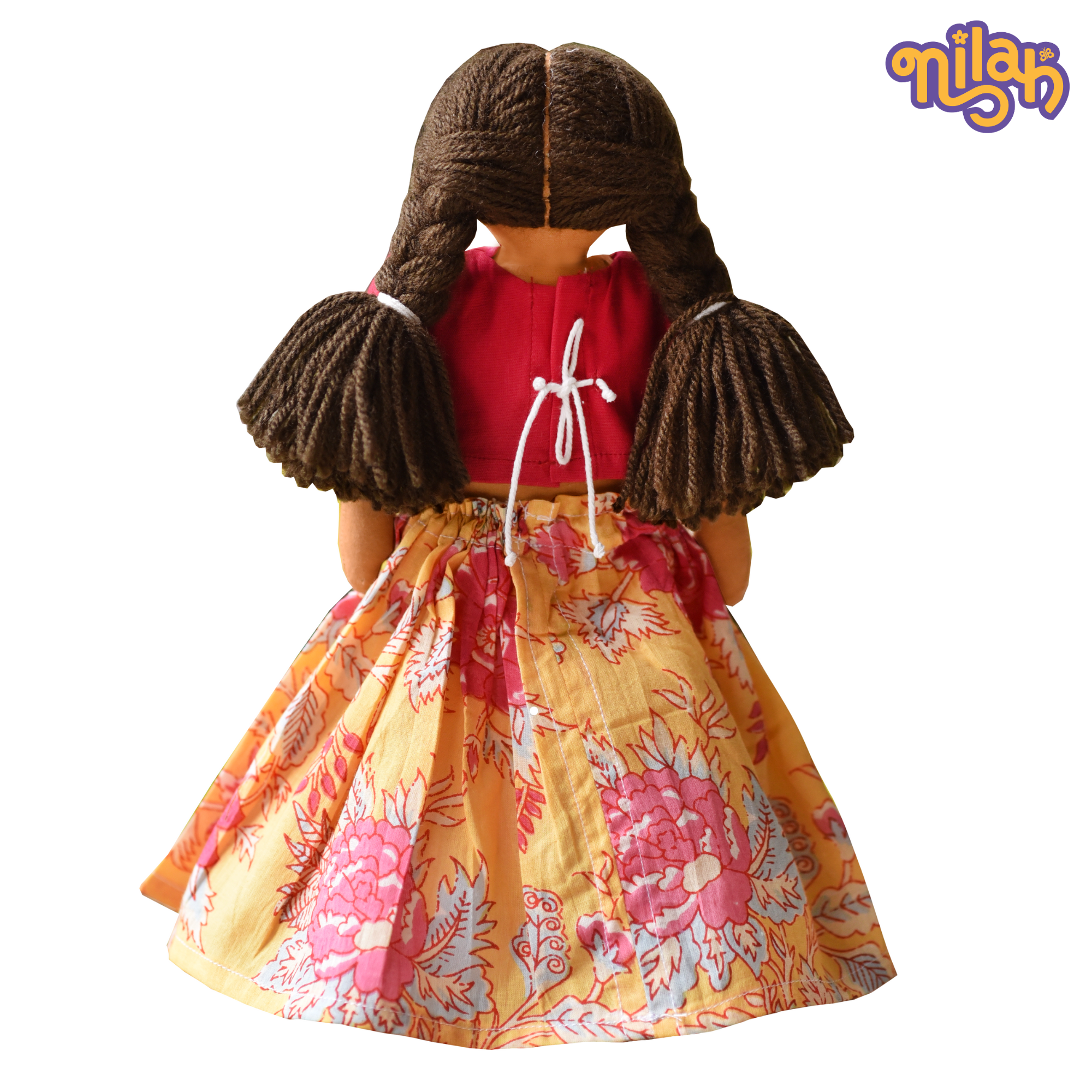 Nilah watering Appa’s garden