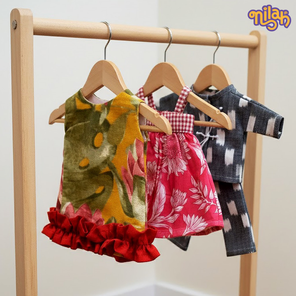 Set of 3 - Dress Nilah or Malai for school & play
