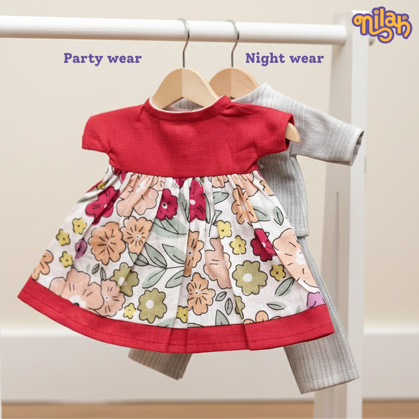 Set of 2 - Clothes Nilah & Malai to pack for vacation