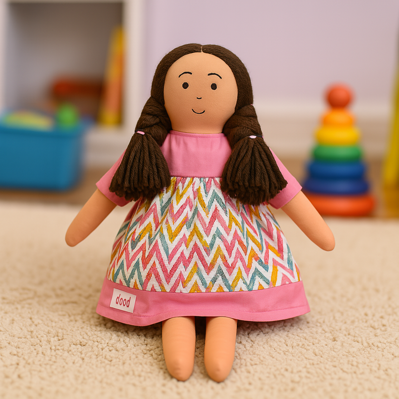Nilah in High Waist Dress