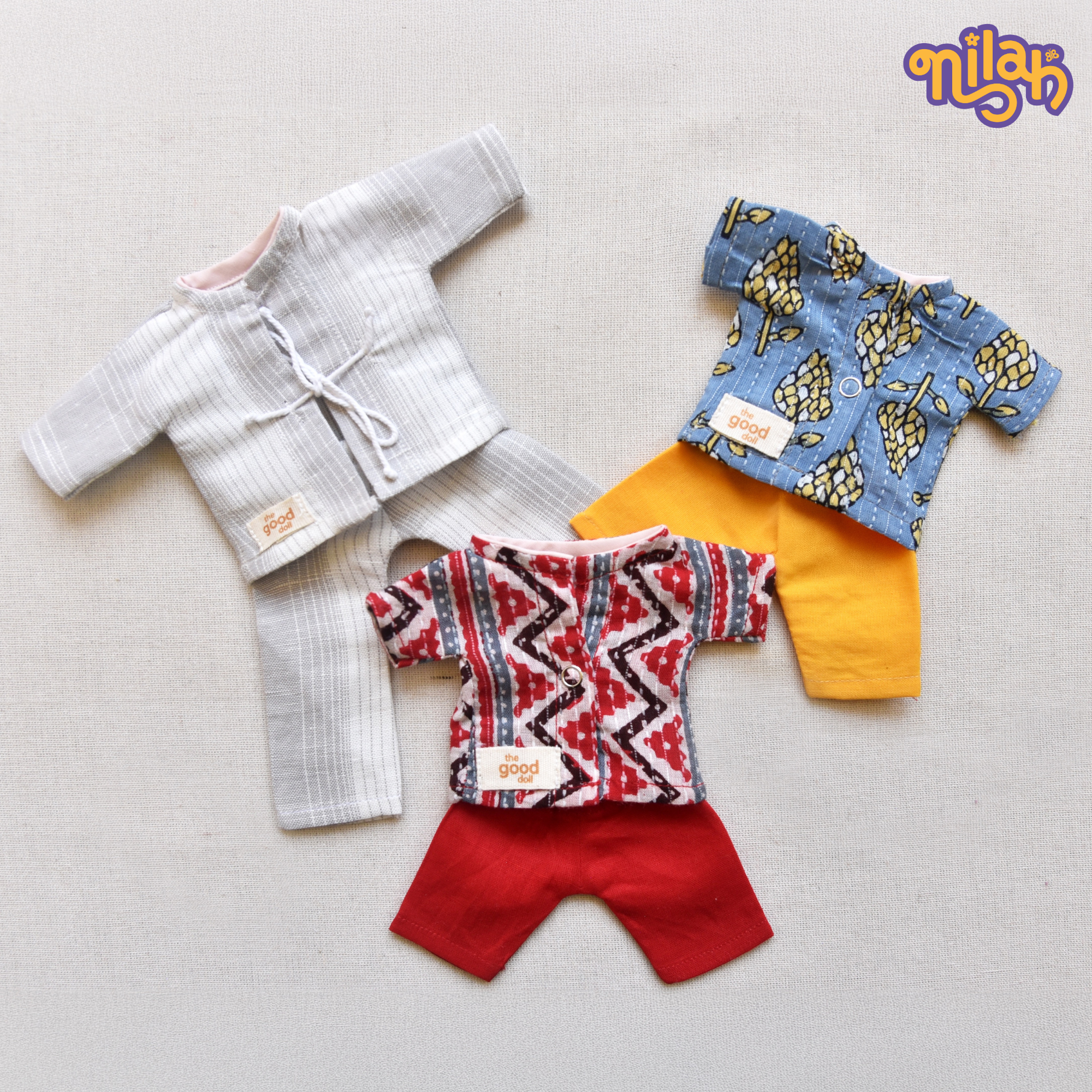 Set of 3 – Raagu’s packing for a school trip