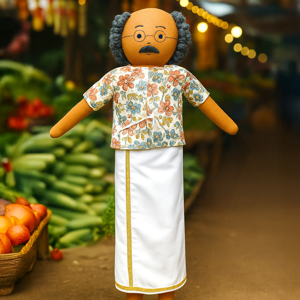 Thatha at the local market