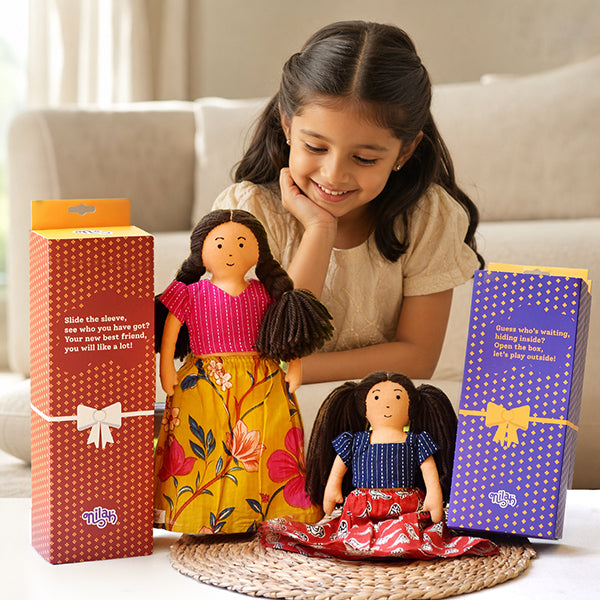 A world of creativity with Nilah and Mira