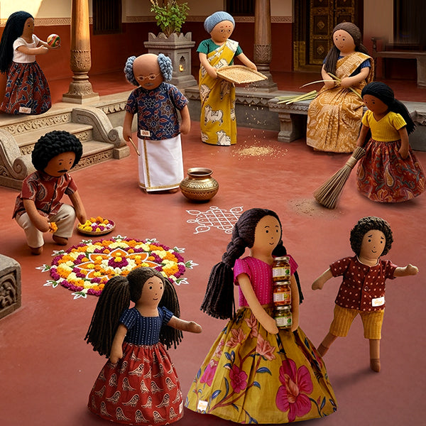 Nilah's entire family celebrating together
