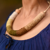 Button Necklace, Aaradhya